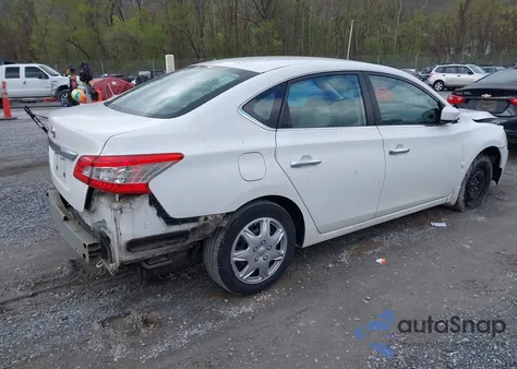 2015 Nissan Sentra S from USA, damaged, VIN 3N1AB7AP5FY318152